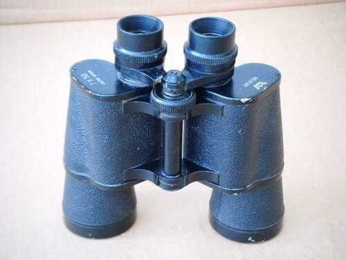 Vintage Regent Binoculars 7 x 50 Coated Optics, Full Size, Carry Case (Broken)