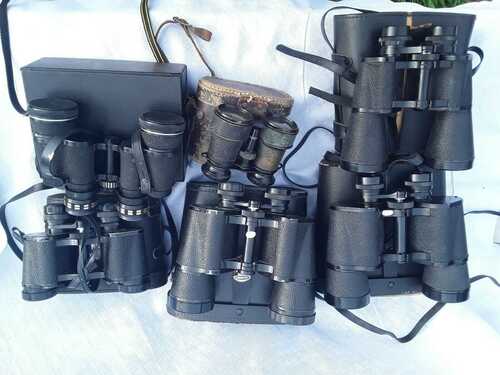 6x Assorted Binoculars For Repair or Spares different sizes