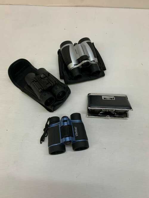 Four Pairs Of Binoculars USED Good Condition (W2)(L)