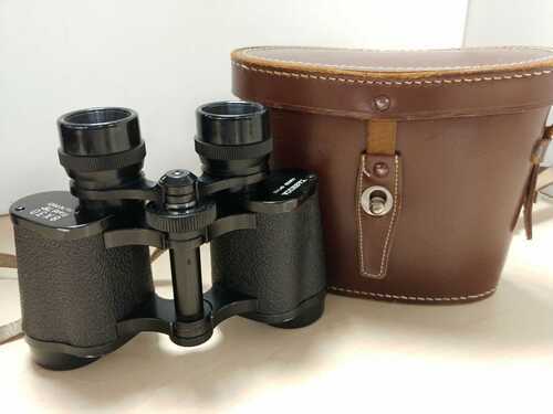 Yashica 8 x 30 707021 Field Binoculars Coated Optics with Case  B19