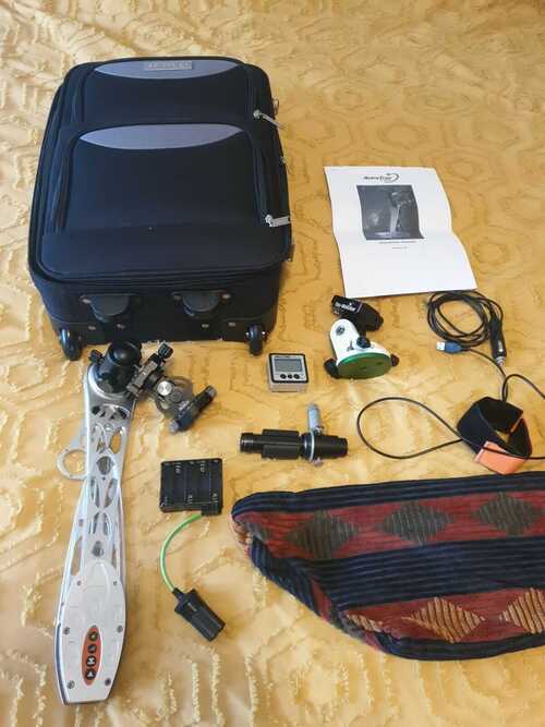 Astrotrac star tracker complete kit for astrophotography inc manual star finder