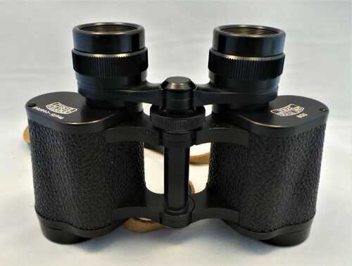 VINTAGE CARL ZEISS DDR MULTI COATED JENOPTEM 8 X 30W BINOCULARS and CASE -