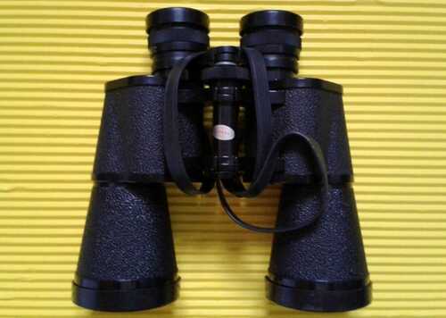 Vintage Cheiza Zenith 12x50 Triple Tested 5 Field Binoculars and Case Straps Caps