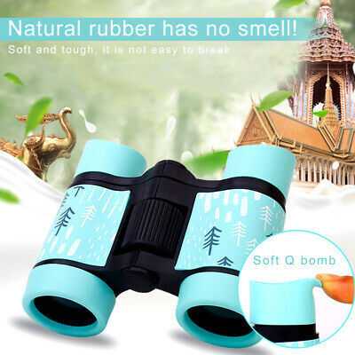 Binoculars 4x30 Outdoor Rubber Anti-skid Telescope Toy Gifts For Children Kids