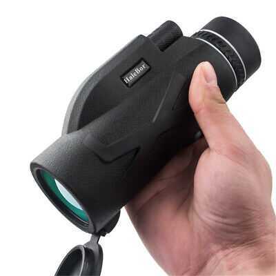 80 X 100 Zoom High Definition Optical Monocular Telescope For Camping Hunting UK