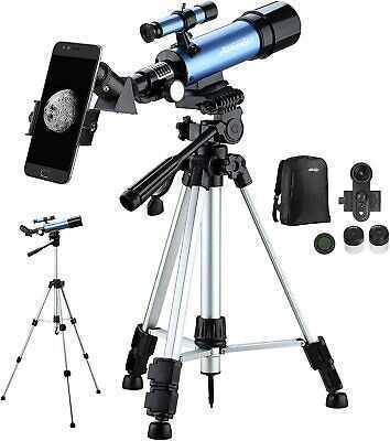 Telescope for Kids Adults Astronomical Telescope with 10X Phone Adapter