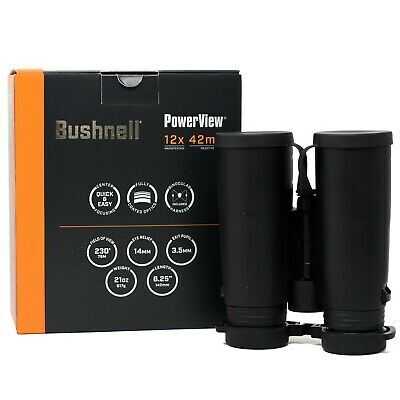 Bushnell 12x42 Powerview Binoculars (211224WCL) - UK NEXT DAY DELIVERY