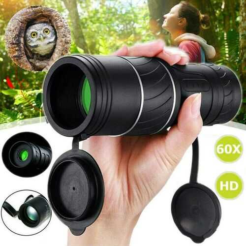 Super High Power 40X60 Portable Night Vision Monocular Telescope Binoculars HD