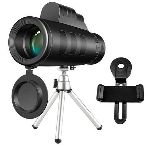 UK Portable Telescope 40x60 Night Vision Monocular +Tripod Holder for Outdoor