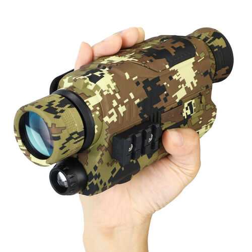 PJ2 5x32 Optics Scope 16GB Monocular 150Yards Full Dark Target Focus with Filter