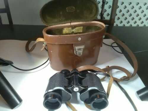 Vintage Ross Of London Stepruva 9x35 Field 8 Binoculars