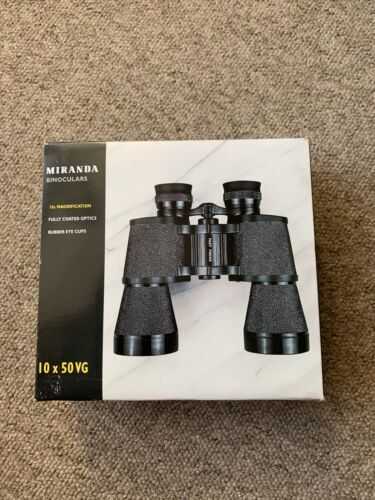 Miranda Binoculars 10x50VG Brand New In Box