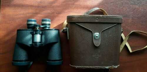 Swift NEWPORT 10 X .50 Extra Wide Field Binoculars Model 825 In Leather Case