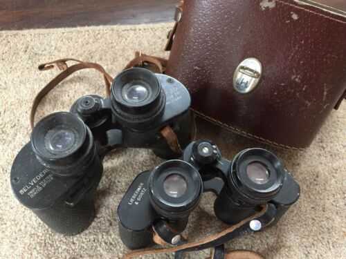 2 pairs of binoculars look at description