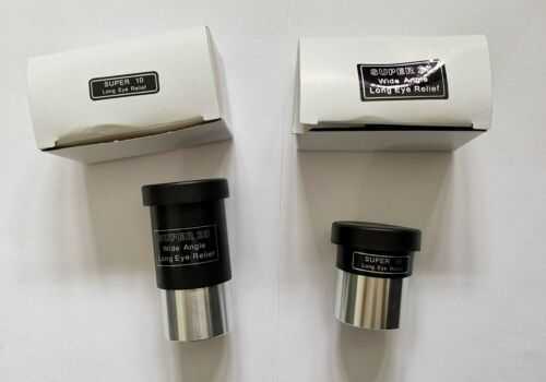 SUPER 25 And Super 10 Wide Angle Telescope Eyepieces