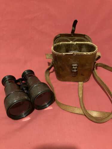 Rare Binoculars for E. Lennie McCall Edinburgh c1910