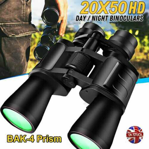 Day Night Vision 10-180x100 Zoom HD Binoculars Outdoor Hunting Telescope W/ Bag