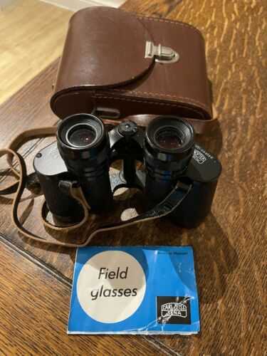 Carl Zeiss Jena Jenoptem 8x30w binoculars With Case And Manual