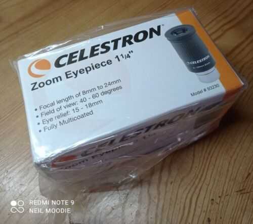 Celestron Zoom 8-24 mm Eyepiece 1.25