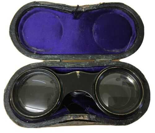 Vintage Small Metal Binoculars