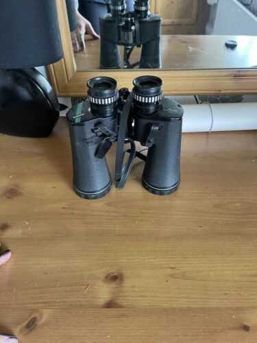 Vintage Chinon Binoculars 10 x 50 Extra Wide Angle Field 7 degrees