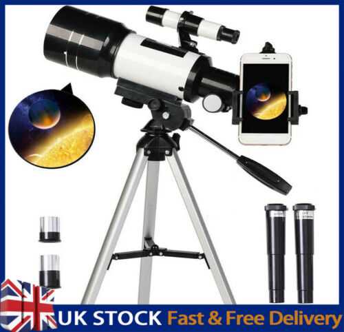 Astronomical Telescope F30070 With Tripod 150X Zoom HD Outdoor Monocular Moon