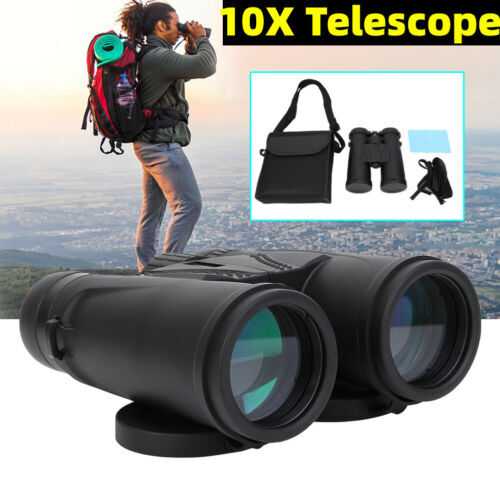 Portable 10X Binocular High-definition High Times Telescope for Outdoor Gifts UK