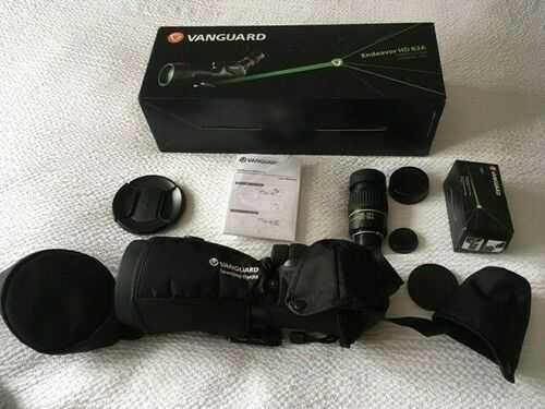 Vanguard Endeavor HD 82A Angled Spotting Scope with 20-60x Eyepiece