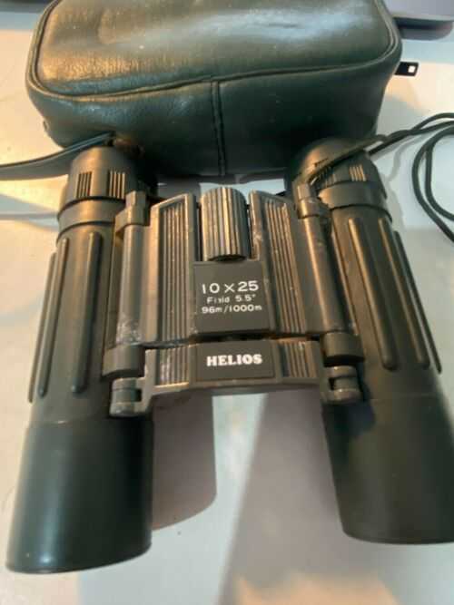 Helios binoculars 10 x 25 used working condition