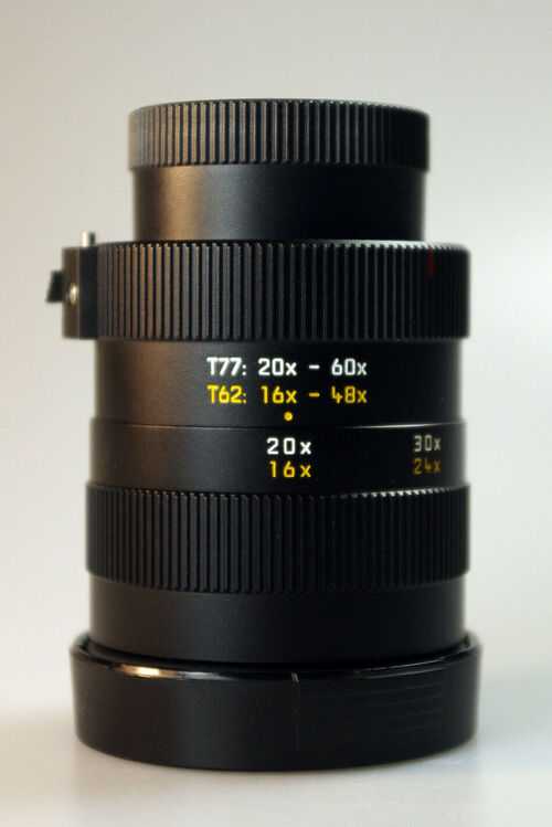 Leica 16x to 48x / 20x to 60x Zoom Lockable Eyepiece for 62/77 Televid Scope