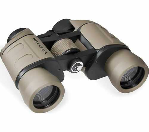 PRAKTICA Falcon 8 x 40 mm Binoculars - Sand 25 years guarantee