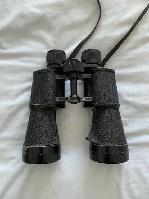 Polaris 12 x 52 Binoculars (Used) in Leather case