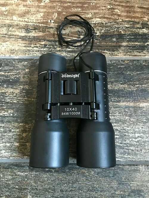 INSIGHT 10x40  Binoculars. Used Twice Very Nice Order.From A Smoke Free Home.