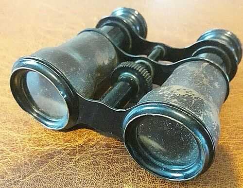 antique original early 20th century opera glasses