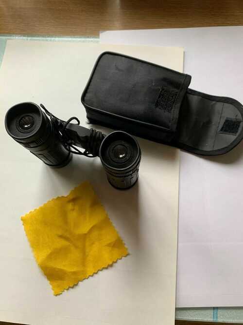 Foldable Mini Compact Binoculars by SUMMIT 8x 21MM + Carry Case