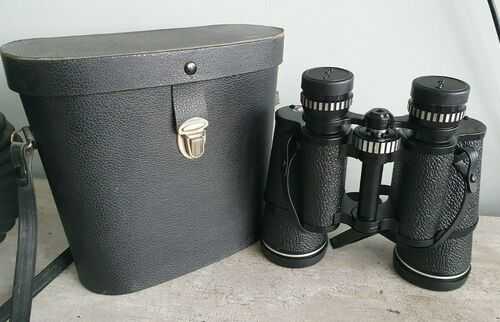 COPITAR Triple Tested 12x50mm Field 5 BINOCULARS In Original Case No. 72421