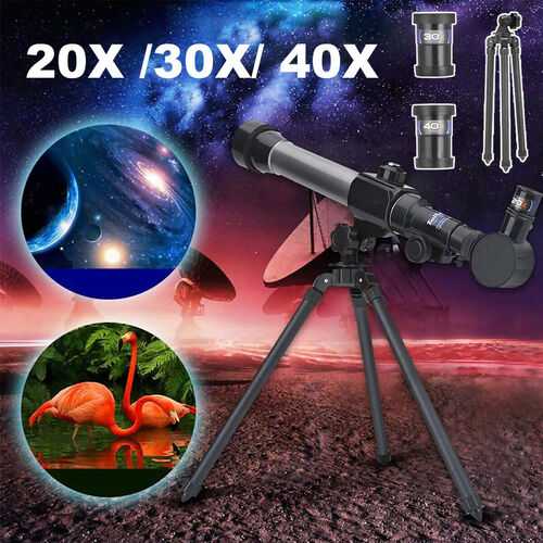 Kids HD Night Vision Astronomical Telescope Monocular Tripod Spotting Scop UK