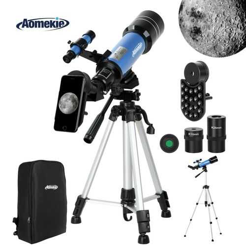 Powerful 40070 HD Professional Astronomical Telescope With High Tripod Backpack