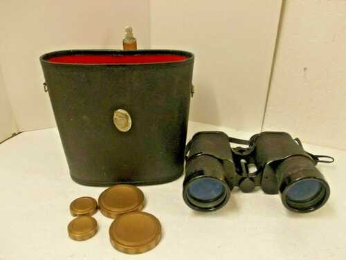 Lancastria 10x50 No 82023 Binoculars in case.