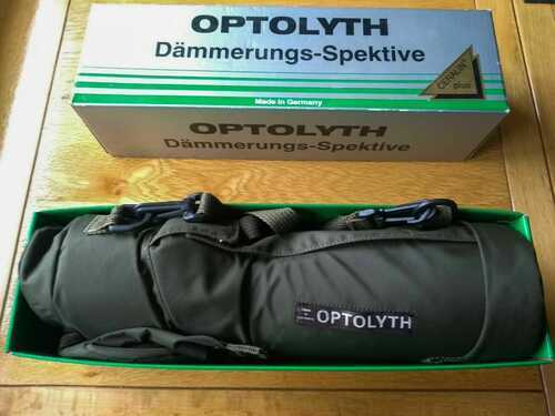 Optolyth Spotting scope TBS 80 GA 80mm  30x WW Eyepiece  40x Eyepiece boxed case