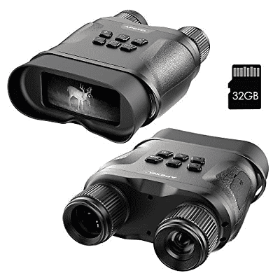 Apexel Night Vision Binoculars for Complete Darkness-Digital Infrared Night for
