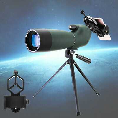 Telescope Monocular 25-75X70 HD Optic Zoom BAK4 Waterproof Prism Spotting Scope