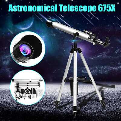 F60900 675x High Magnification Astronomical Refractive Telescope Zoom Monocular