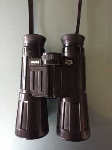 zeiss binoculars Dialyt  10x40 B T* With Leather Case