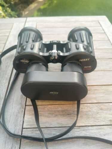 Swift Derby 7.5x42 vintage rubber armoured binoculars. Please read description.