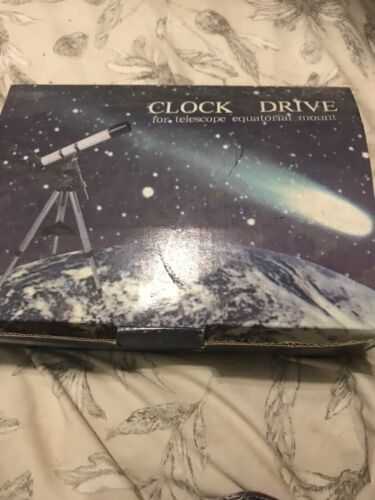 Clock Drive For Telescope Equatorial Mount