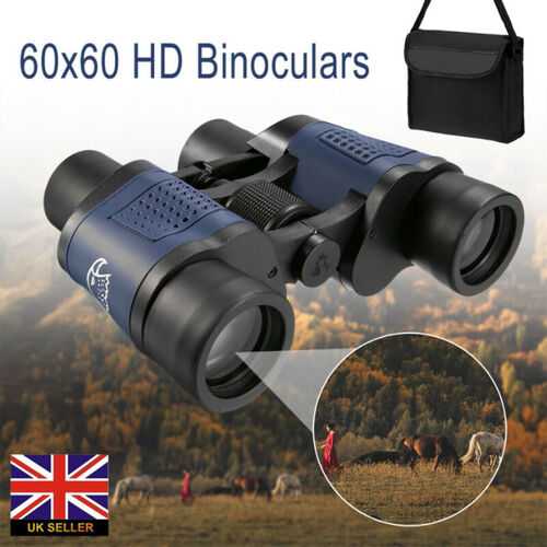 60x60 Night Vision HD Hunting Binoculars 5-3000M Waterproof Telescope Coordinate