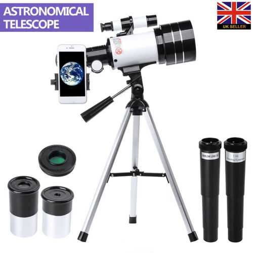 Astronomical Telescope F30070 W/ Tripod 150X Zoom HD Outdoor Monocular Telescope