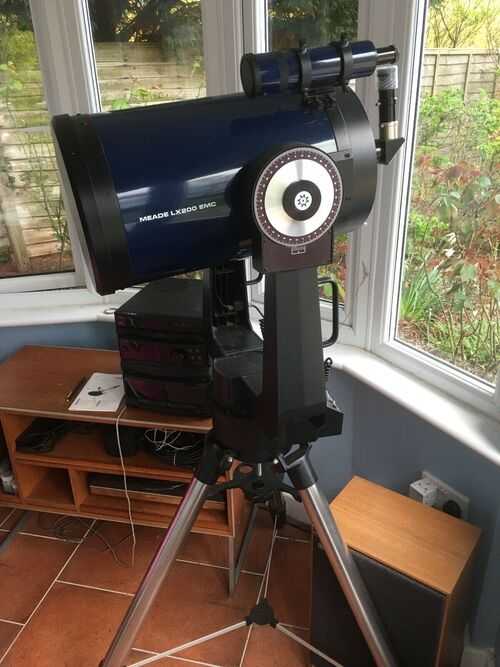 10 inch Meade LX200 telescope