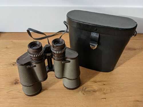 Vintage Telstar Sports 30 Gx 376ft 1000yds Binoculars w/case